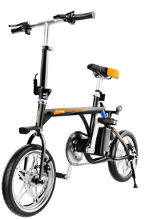 Bicicleta electrica pliabila Airwheel R3 Black Viteza max. 20km/h Putere motor 235W Baterie Panasonic 214.6Wh/36V