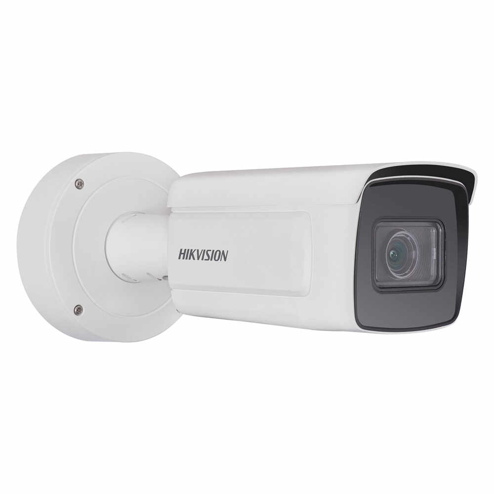 Camera supraveghere exterior IP LPR Hikvision Smart IPC DS-2CD5A85G0-IZHS, 8 MP, IR 50 m, 2.8 - 12 mm, motorizat, PoE