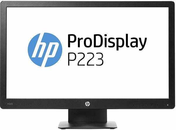 Monitor HP ProDisplay P223, 21.5 Inch Full HD LCD, Display Port, VGA, Fara picior