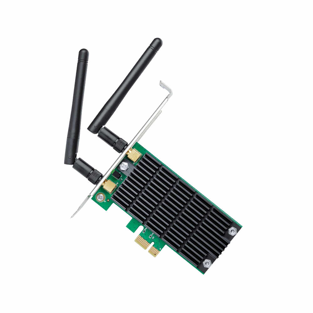 Adaptor placa retea Dual Band Wireless PCI Express TP-Link Archer T4E AC1200 , 2.4/5 Ghz, 867/300 Mbps