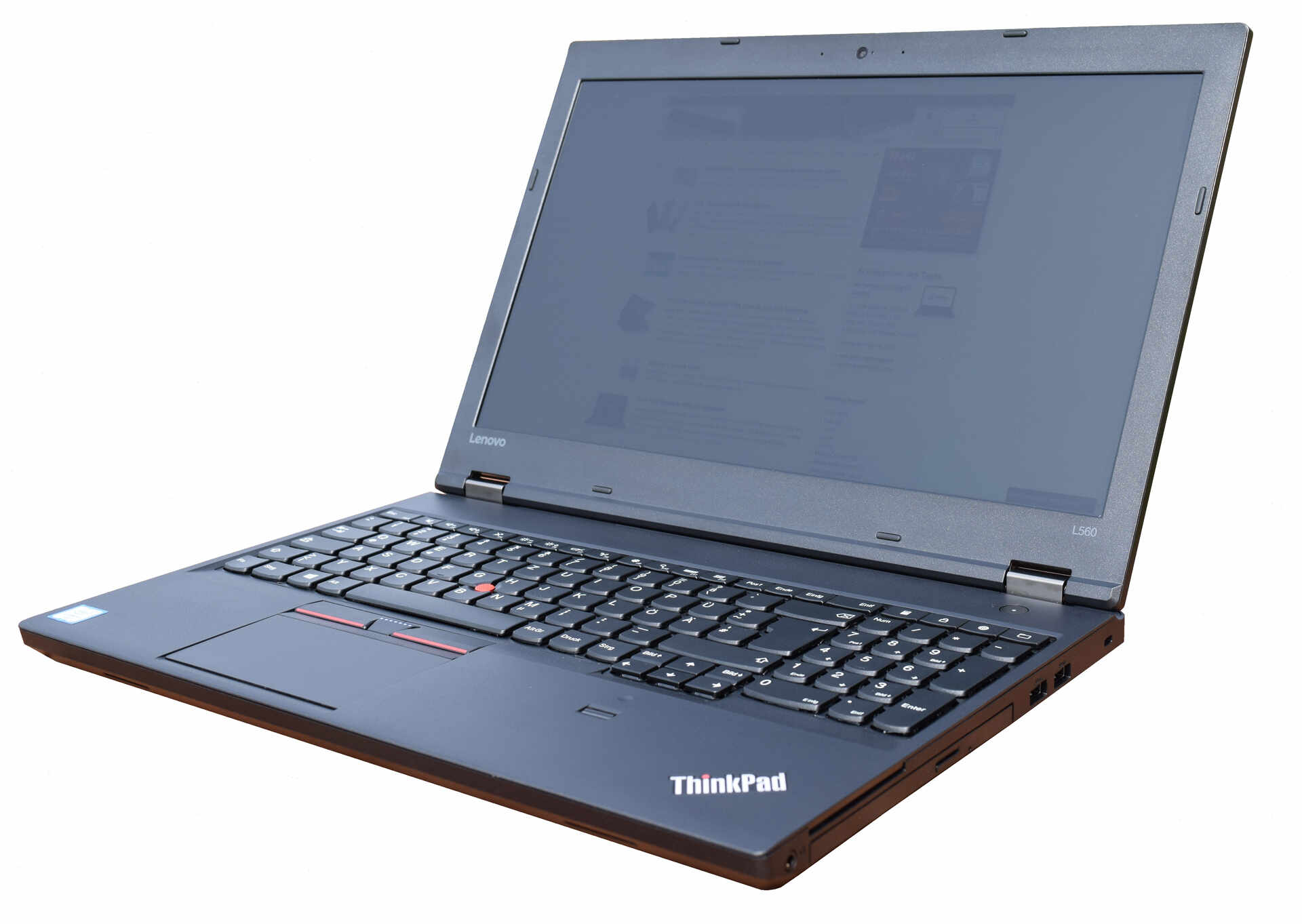 Laptop Second Hand LENOVO L560, Intel Core i3-6100U 2.70GHz, 4GB DDR3, 120GB SSD, 15.6 Inch Full HD, Webcam, Tastatura Numerica