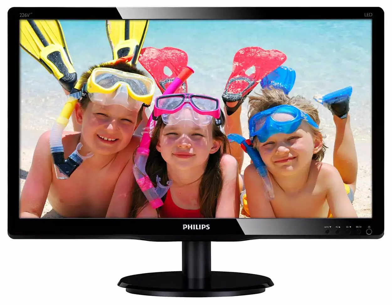 Monitor Second Hand PHILIPS 226V4L, 22 Inch Full HD LCD, VGA, DVI