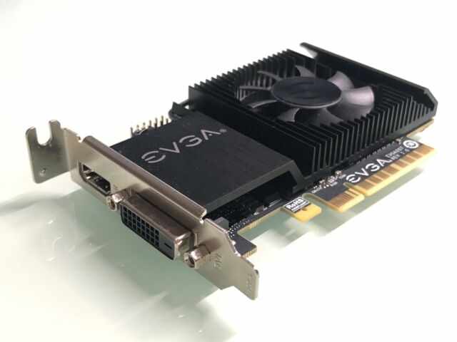 Placa video EVGA GeForce GT 710, 2GB GDDR3, DVI, HDMI, Low Profile