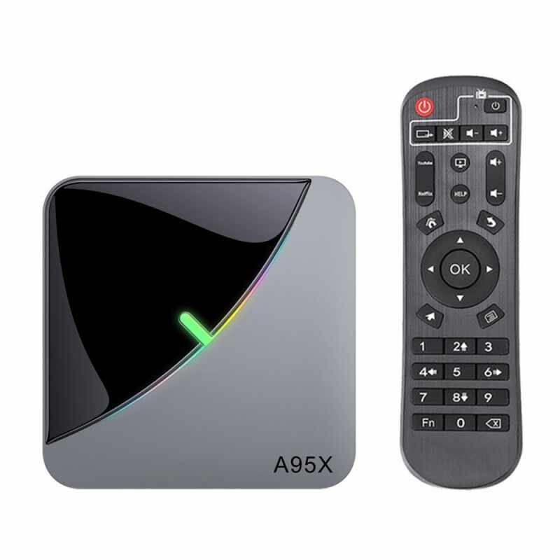 Smart TV Box Mini PC Techstar® A95X F3 Air, RGB, Android 9, 4GB + 32GB ROM, 8K Bluetooth,WiFi 5G, RJ45