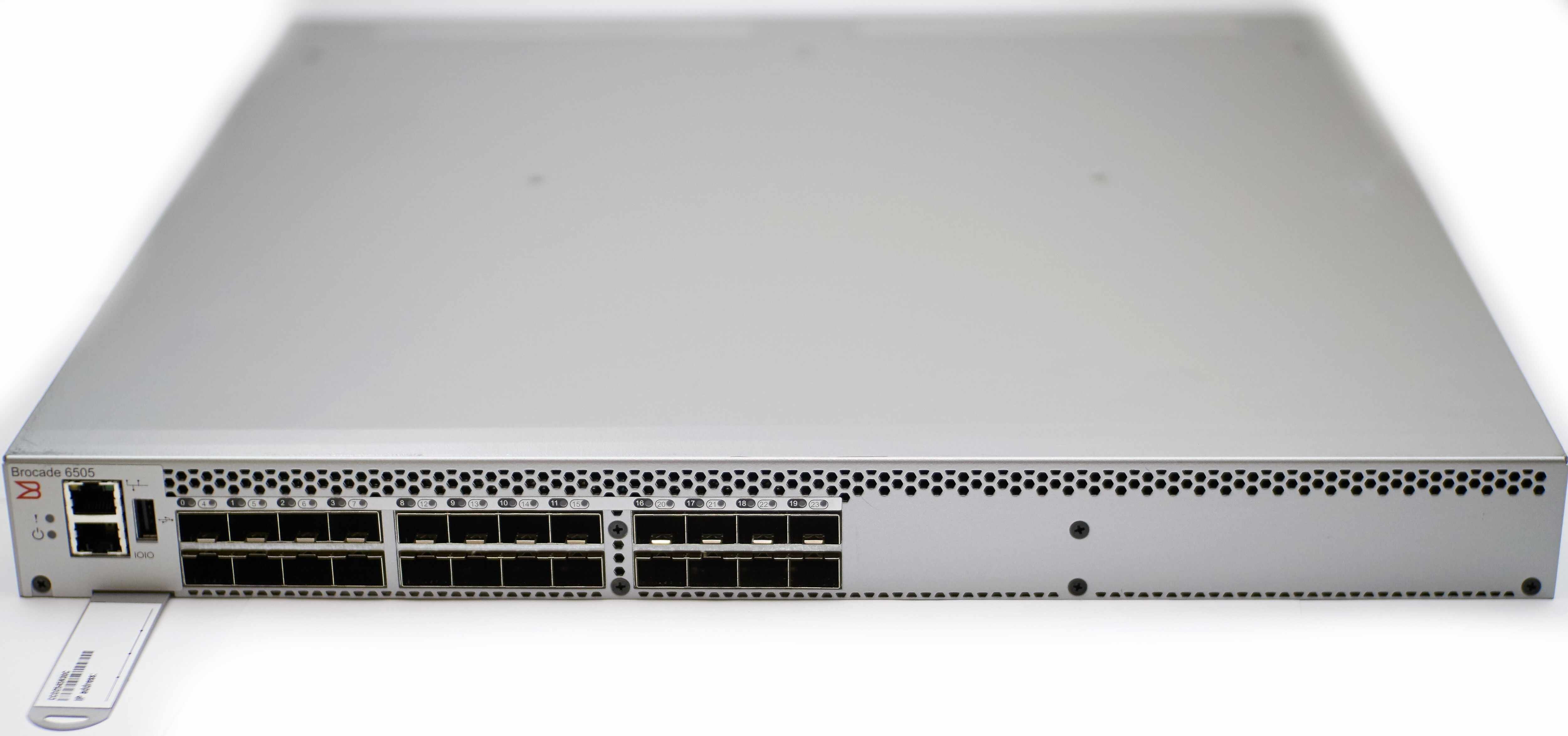 Switch Brocade 6505, 12-24 Port FC16, sfp not included