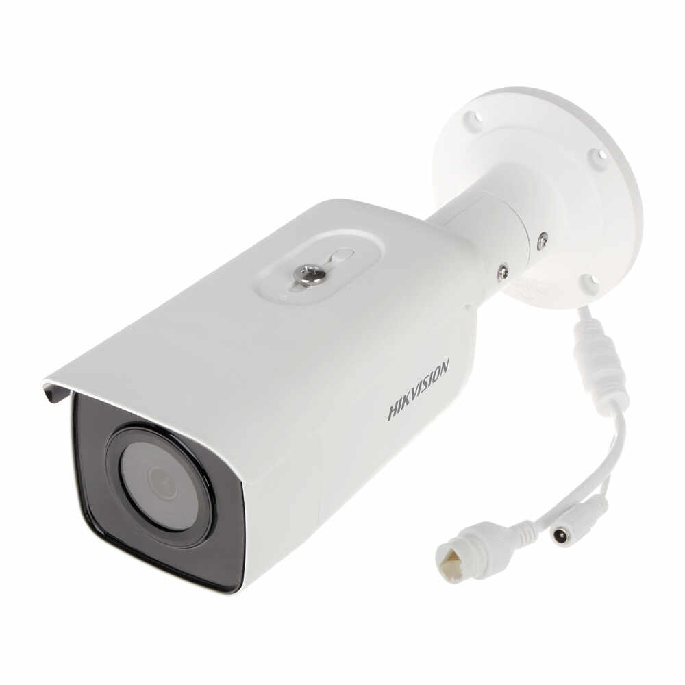 Camera supraveghere IP exterior Hikvision AcuSense DS-2CD2T46G1-4I, 4 MP, IR 80 m, 2.8 mm
