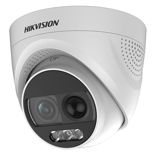 Camera de supraveghere HikVision ColorVU Analog HD, Rezolutie 2 MP, Lentila 2.8 mm, Infrarosu, Alarma – Resigilat