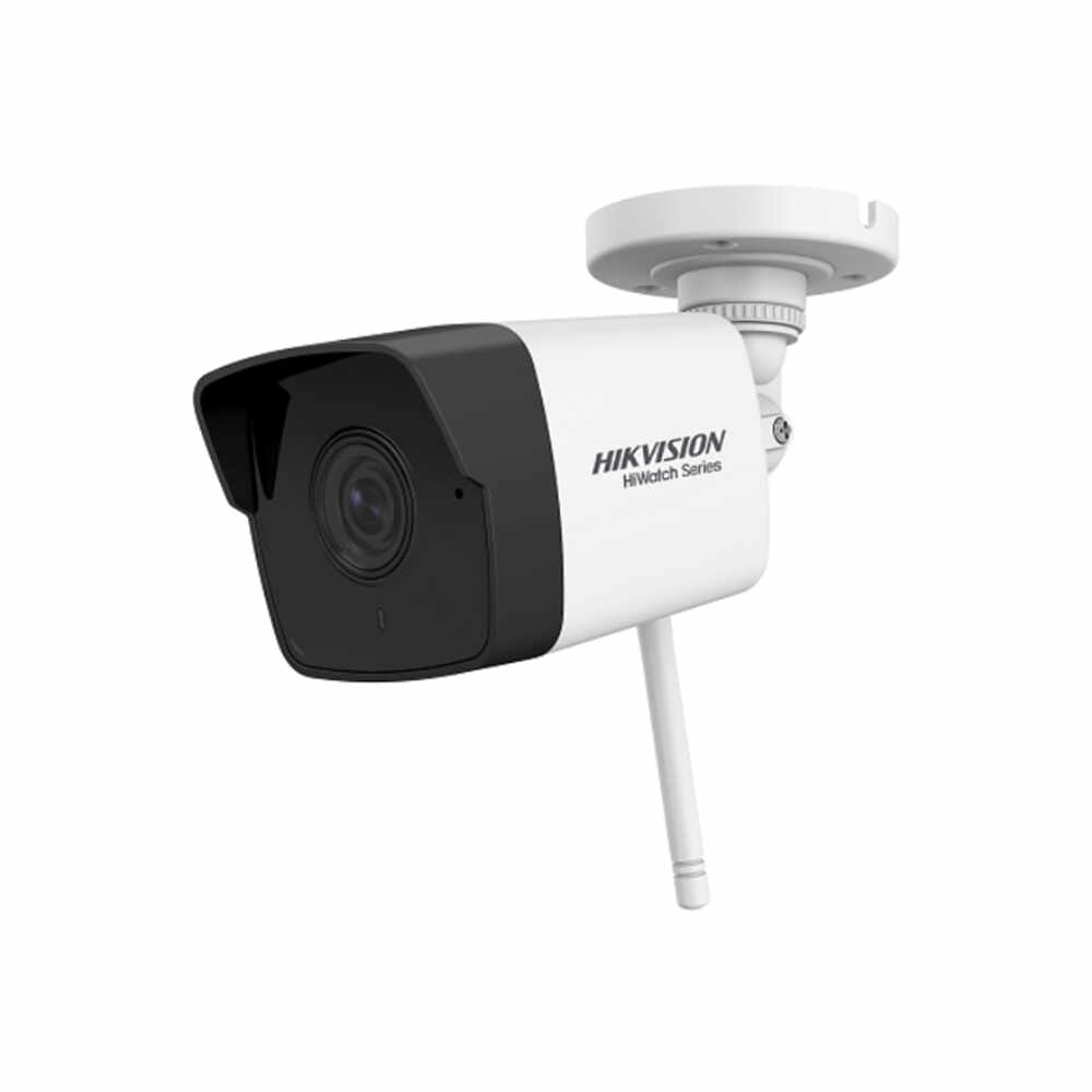 Camera supraveghere de exterior IP Hikvision HiWatch HWI-B129H-28(C), 2MP, 2.8mm, detectare miscare