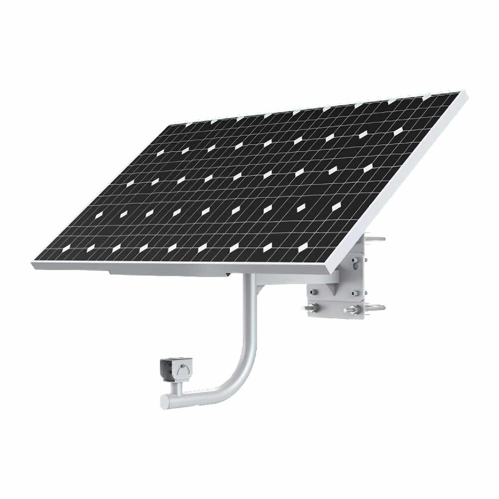 Panou solar pentru camere de supravegere Dahua PFM378-B100-WB, 100 W, MPPT, 5400 Pa