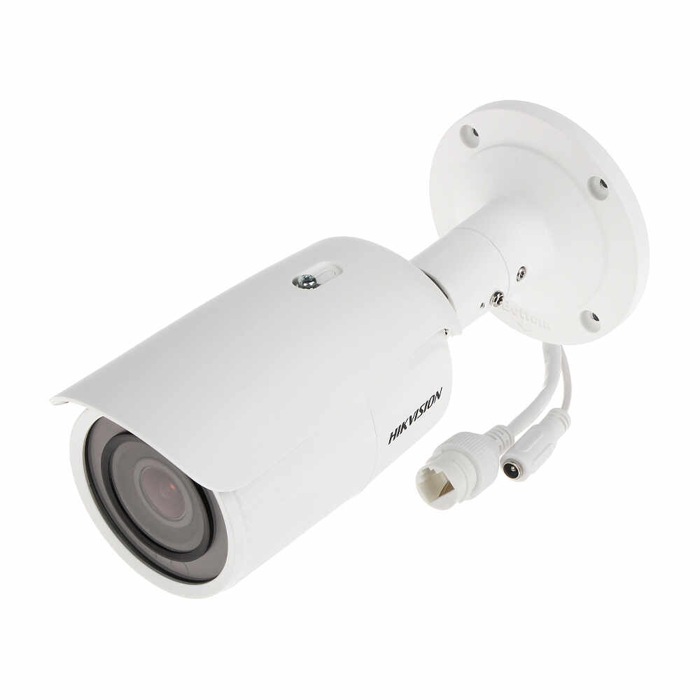 Camera supraveghere exterior IP Hikvision DS2CD1653G0IZ2812C, 5 MP, IR 50 m, 2.8 - 12 mm, slot card, motorizat, PoE