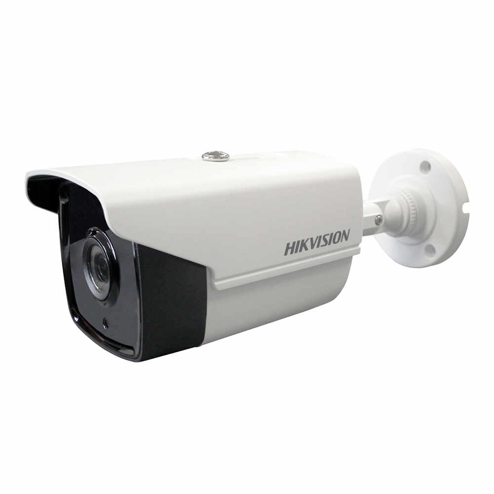 Kit Camera supraveghere exterior Hikvision Ultra Low Light TurboHD DS-2CE16D8T-IT3F, 2 MP, IR 60 m, 2.8 mm + alimentator