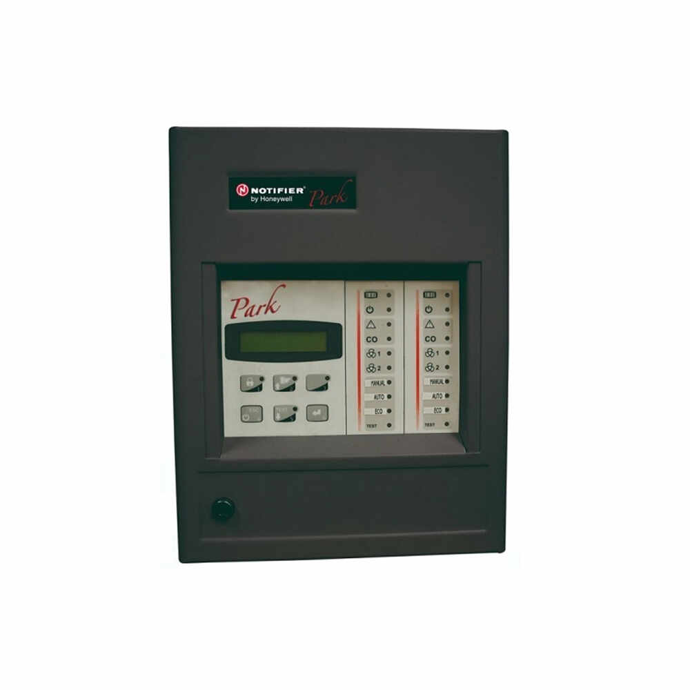Centrala detectare CO Esser PARK2000, 1 zona, 16 detectoare/zona, LCD