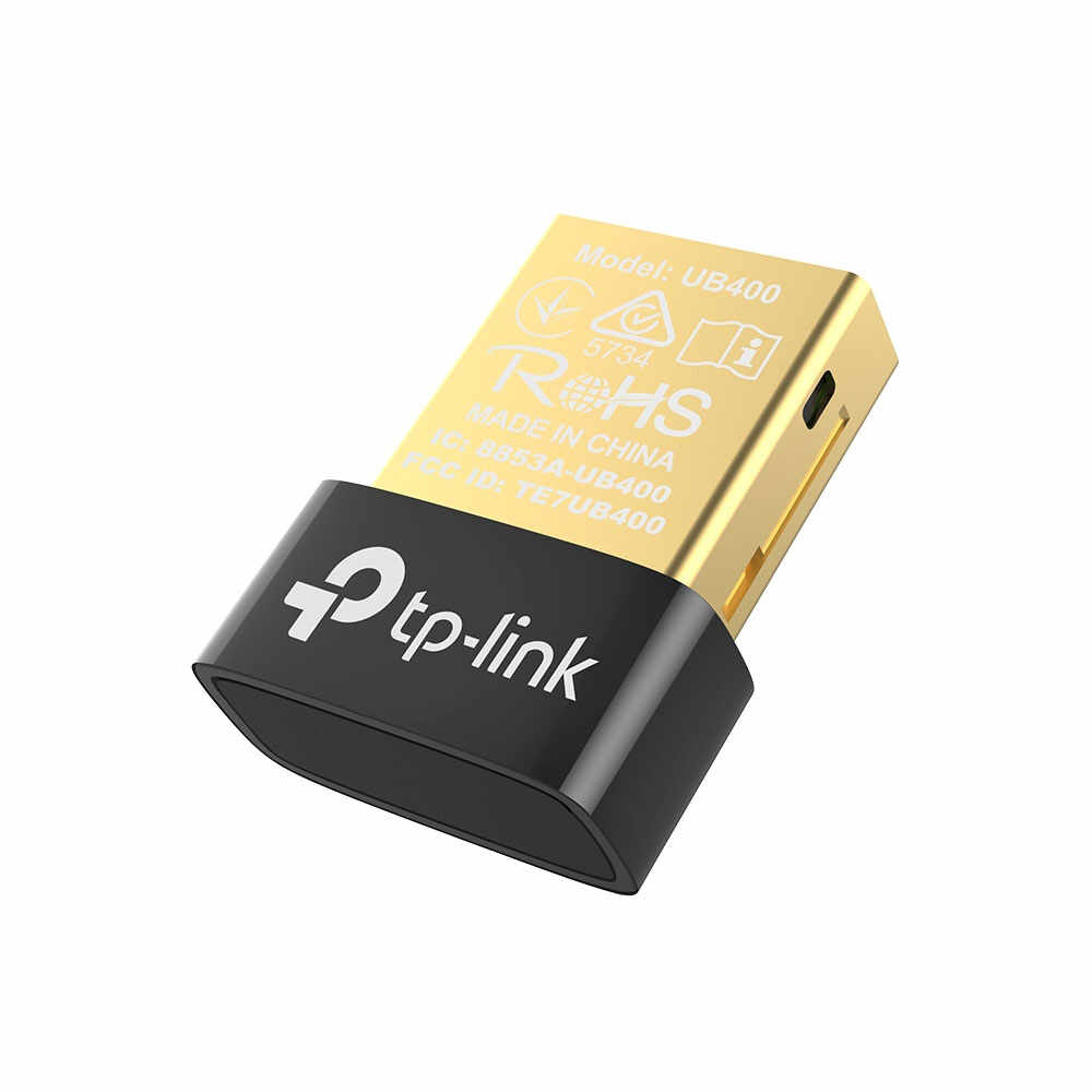 Adaptor Nano USB Bluetooth 4.0 TP-Link UB400, 10 m, Plug&Play