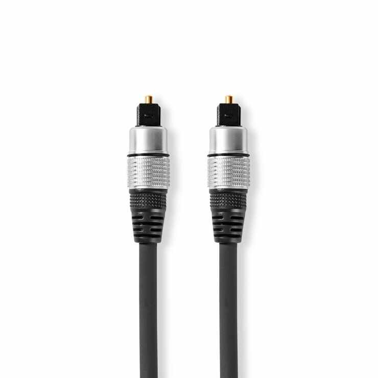 Cablu audio optic Toslink SPDIF 1.5m, Nedis CAGC25000AT15