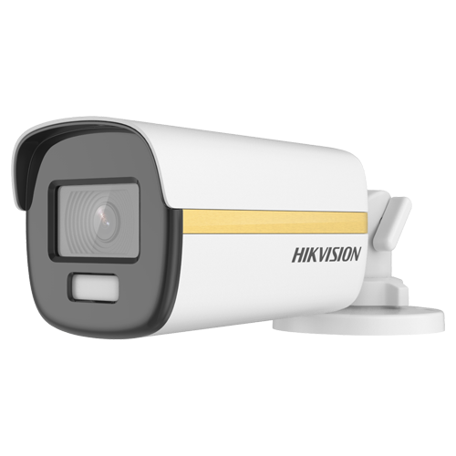 Camera supraveghere AnalogHD, ColorVu 2MP, lentila 2.8mm, lumina 40m, IP67 DS-2CE12DF3T-F - HIKVISION