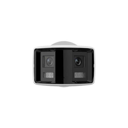 Camera supraveghere IP, 4MP, Panoramic view 180°, lentila 2.8mm, IR 40m, Audio, Alarma, PoE, IP67 - DarkFighter, HIKVISION DS-2CD2T46G2P-ISU-SL-2.8mm