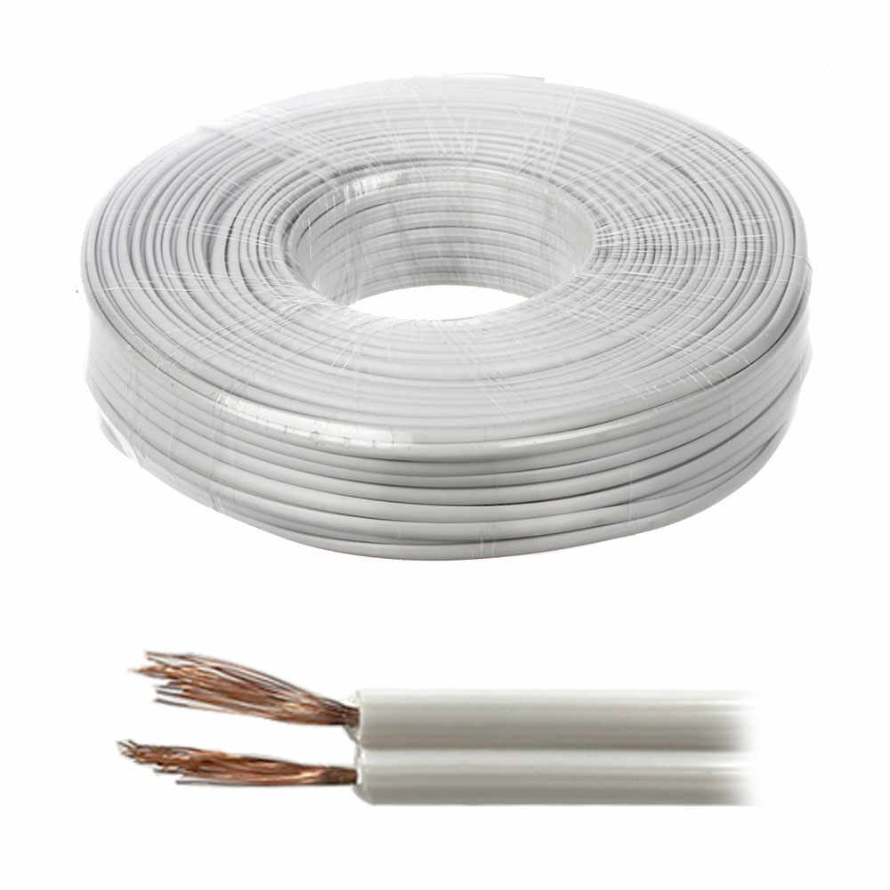Cablu alimentare MYYUP 2x0.75, 2x0.75 mm, plat, CCA, rola 100 m