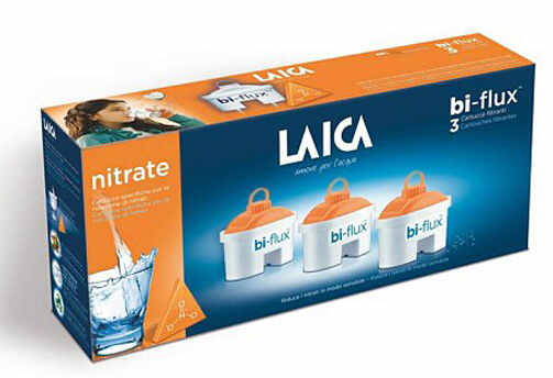 Cartuse filtrante Laica Bi-Flux Nitrate, 3 buc/pachet