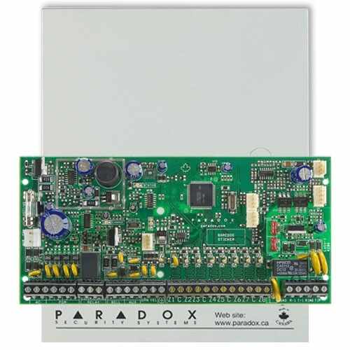 Centrala alarma antiefractie Paradox Spectra SP 6000, carcasa metalica cu traf, 8 zone, 2 partitii