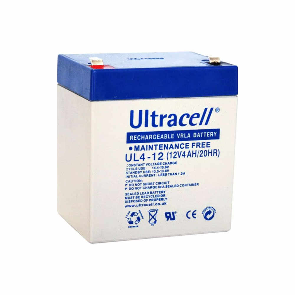 Acumulator Ultracell 4 Ah, 12 V, F1