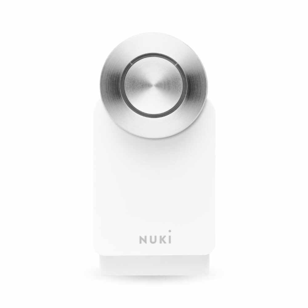 Incuietoare inteligenta Nuki Smart Lock 3.0 Pro, Bluetooth, Notificari, Control acces, Jurnal activitati