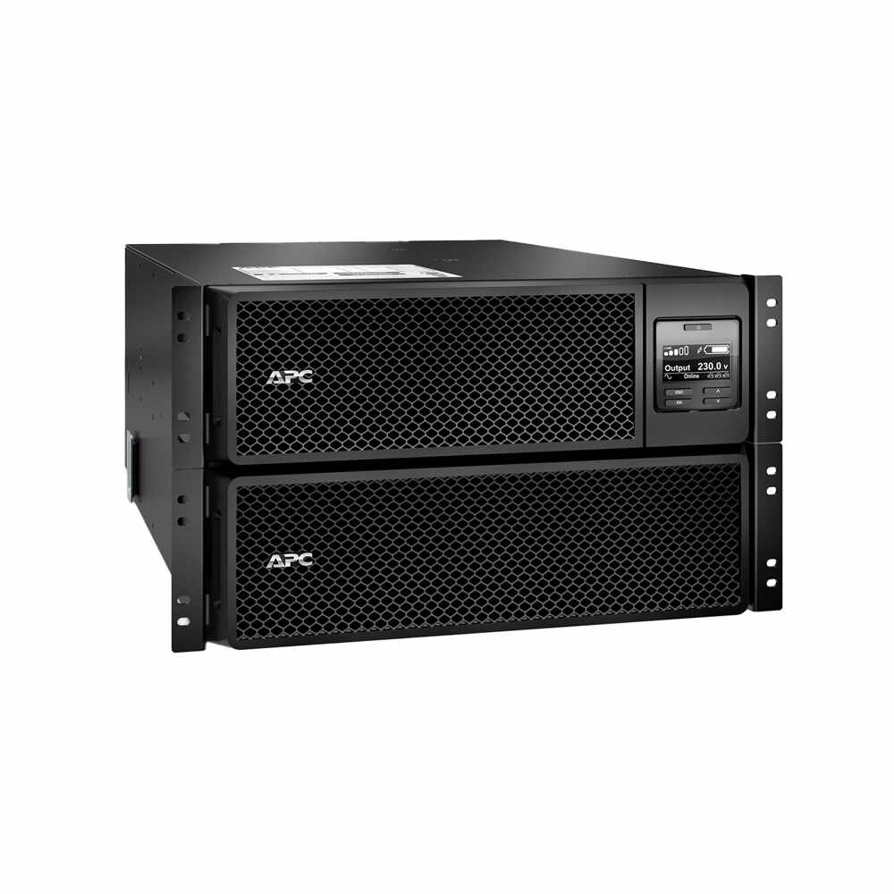 UPS cu 10 prize APC SRT10KRMXLI, 900 W / 1500 VA, LCD