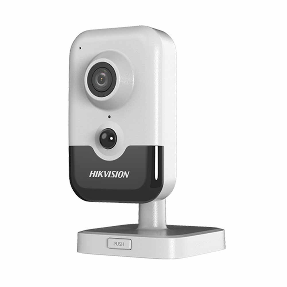 Camera supraveghere wireless IP WiFi Hikvision Cube S-2CD2421GD0-IW, 2 MP, 2. 8 mm, PIR, IR 10 m, slot card 