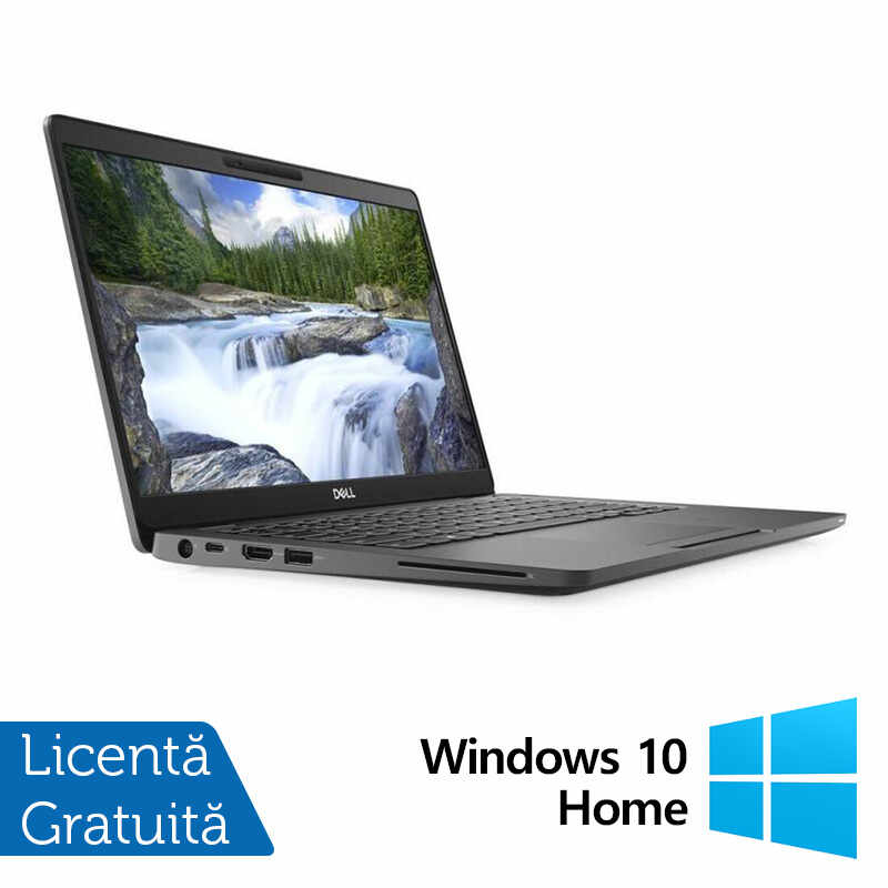 Laptop Refurbished DELL Latitude 5300, Intel Core i5-8365U 1.60-4.10GHz, 8GB DDR4, 240GB SSD, 13.3 Inch + Windows 10 Home