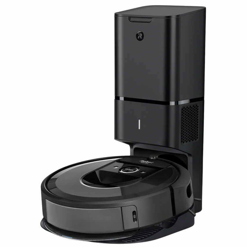 iRobot Roomba Combo i8+ (negru) - Aspirator robot și mop 2 în 1