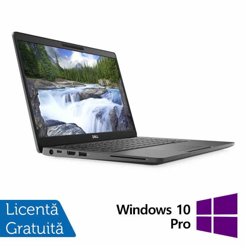 Laptop Refurbished DELL Latitude 5300, Intel Core i5-8265U 1.60 - 3.90GHz, 8GB DDR4, 256GB SSD, 13.3 Inch + Windows 10 Pro