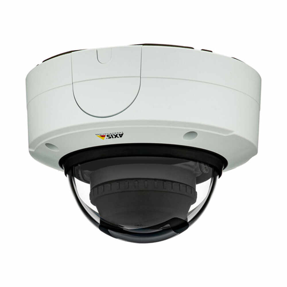 Camera supraveghere IP Dome Axis Lightfinder P3255-LVE 02099-001, 2 MP, IR 40 metri, 3.4-8.9 mm, PoE, slot card