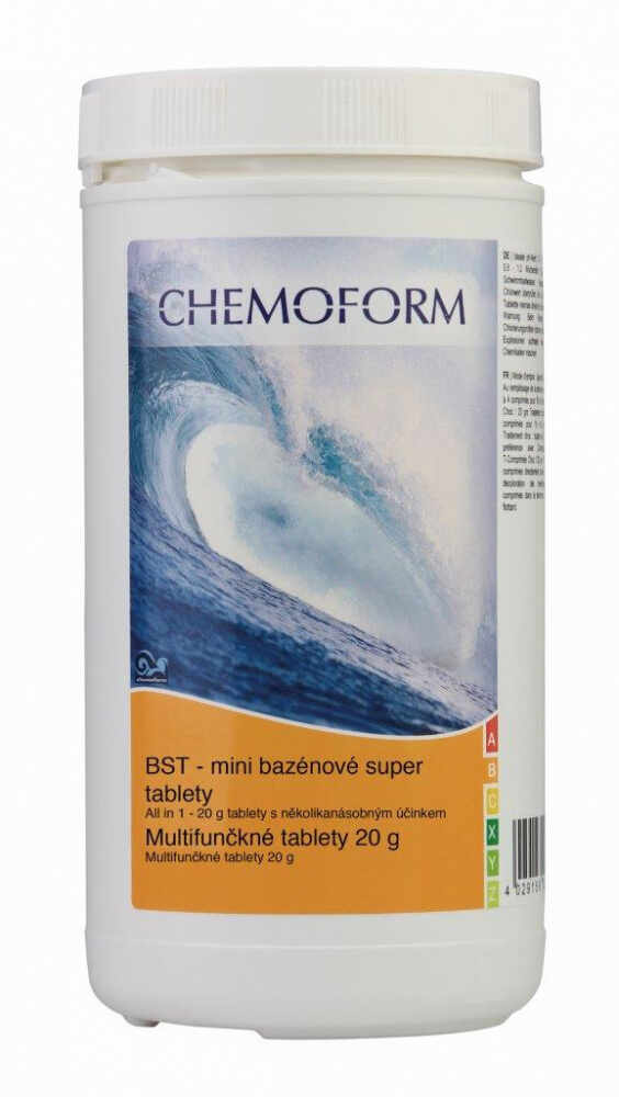 Chemoform pool super tablete (BST) - 1 kg (50 buc. tablete 20g)