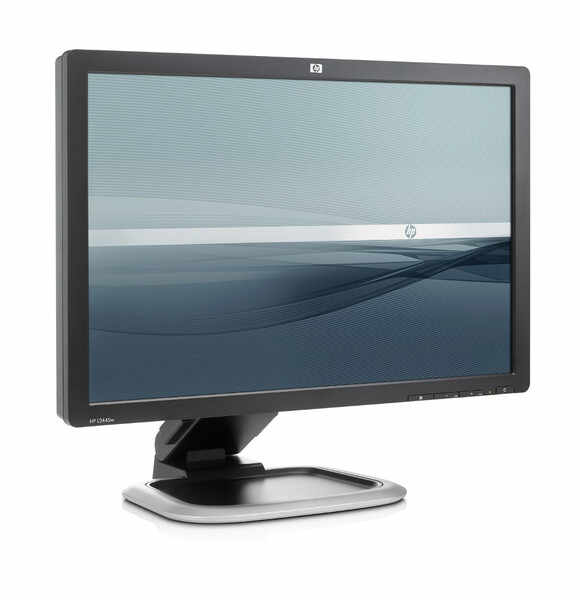 Monitor Refurbished HP LA2445w, 24 Inch LCD Full HD, VGA, DVI