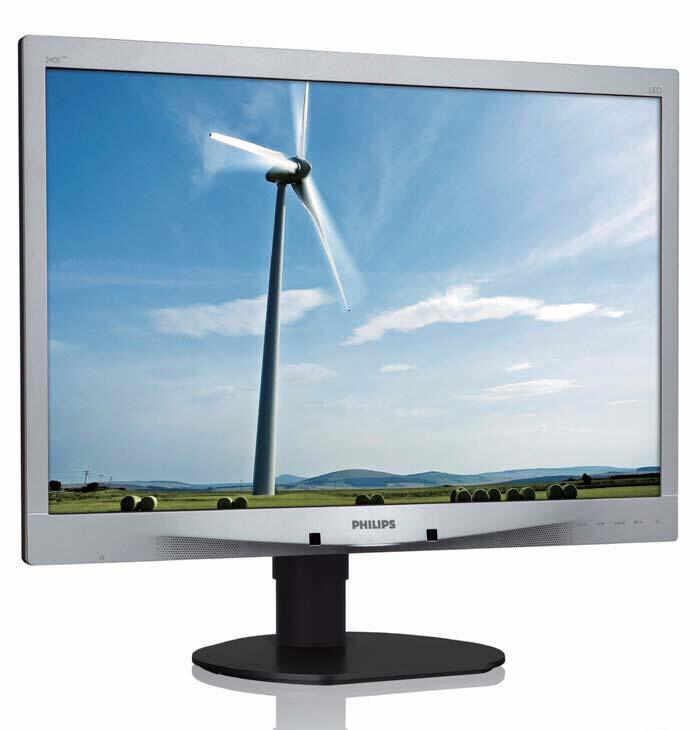 Monitor Second Hand PHILIPS 241B4L, 24 Inch Full HD LCD, VGA, DVI