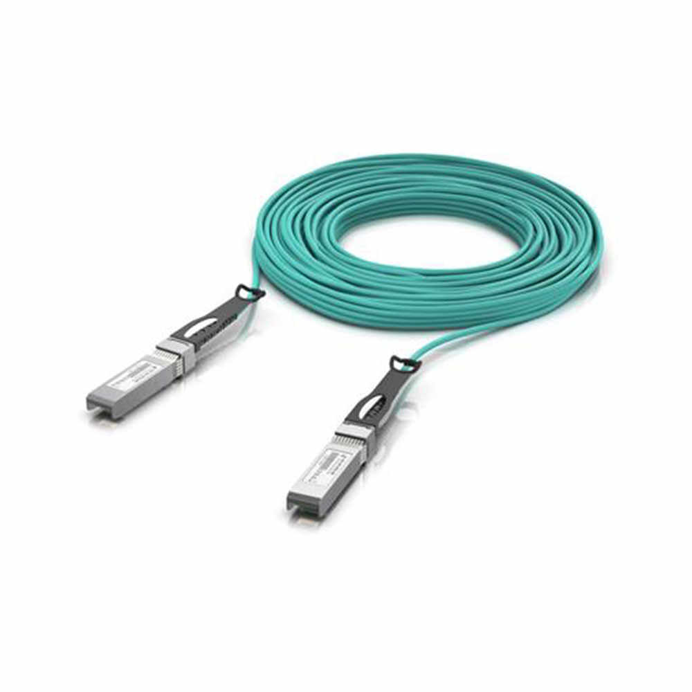 Cablu adaptor Ubiquiti UACC-AOC-SFP10-30M, SFP+ la SFP+, 10 Gbps, 30 metri