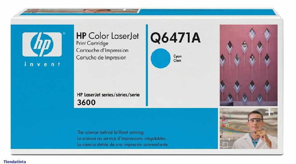 Cartus compatibil: HP Color LaserJet 3600 Series WITH CHIP - Cyan