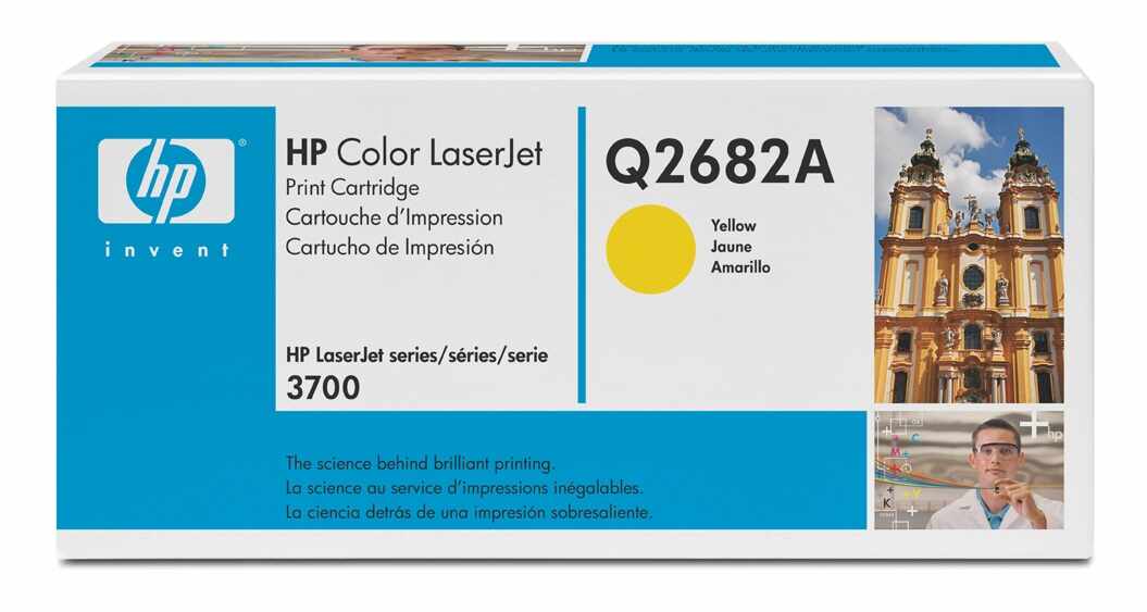 Cartus compatibil: HP Color LaserJet 3700 Series WITH CHIP - Yellow