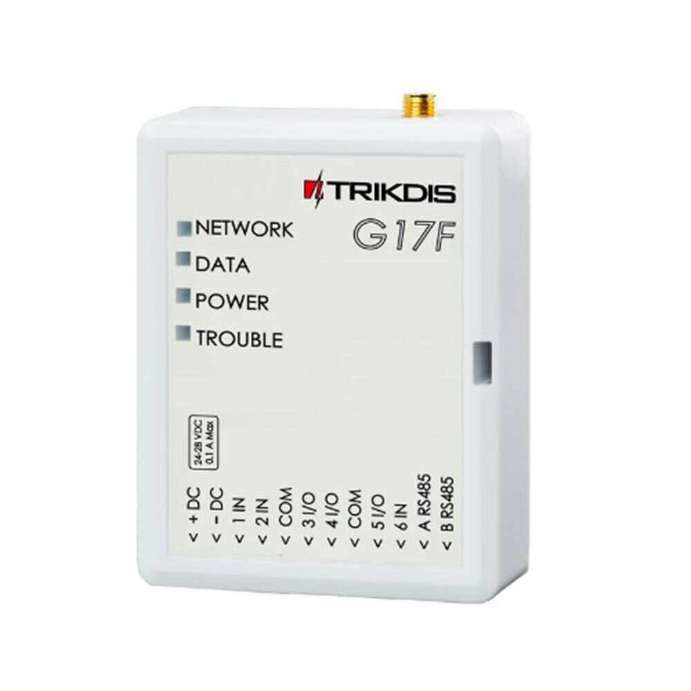 Comunicator antiincendiu GSM G17F Trikdis TX-G17F_2G, 32 V