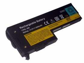 Acumulator IBM Thinkpad X60 / X61 negru 2600 mAH