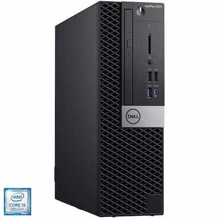 Dell, OPTIPLEX 5070, Intel Core i5-9500, 3.00 GHz, HDD: 256 GB SSD, RAM: 8 GB, video: Intel UHD Graphics 630, SFF
