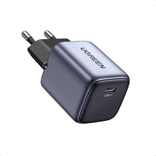 INCARCATOR retea Ugreen, Nexode #CD319` Quick Charge 30W GaN, 1 x USB Type-C 5V/3A, negru 90666