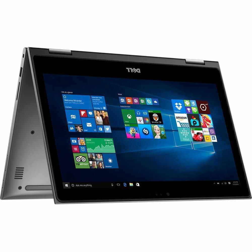Laptop DELL, INSPIRON 5379, Intel Core i7-8550U, 1.80 GHz, HDD: 1 TB, RAM: 8 GB, webcam