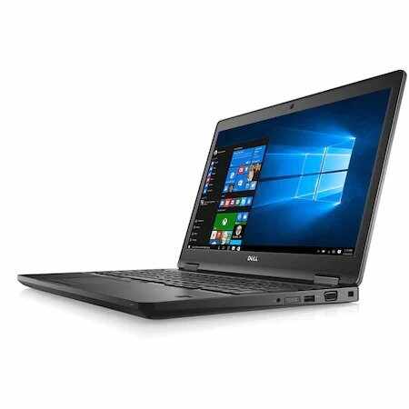Laptop DELL, LATITUDE 5580, Intel Core i5-7300U, 2.60 GHz, HDD: 256 GB SSD, RAM: 8 GB, video: Intel HD Graphics 620, nVIDIA GeForce 930MX, webcam, 15