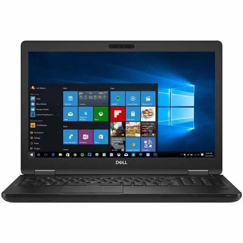 Laptop DELL, LATITUDE 5591, Intel Core i7-8850H, 2.60 GHz, HDD: 256 GB SSD, RAM: 8 GB, video: Intel UHD Graphics 630, nVIDIA GeForce MX130, webcam