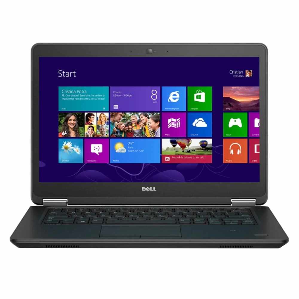 Laptop DELL, LATITUDE E7450, Intel Core i7-5600U, 2.60 GHz, HDD: 128 GB, RAM: 4 GB, video: Intel HD Graphics 5500, webcam, 14` LCD (FHD), 1920 x