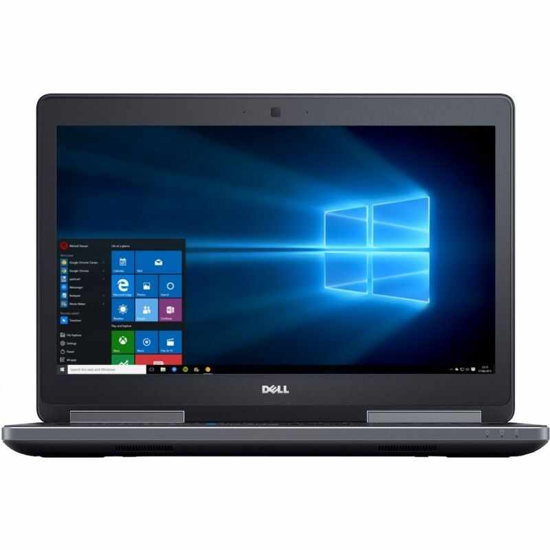 Laptop DELL, PRECISION 7510, Intel Core i7-6820HQ, 2.70 GHz, HDD: 128 GB, 500 GB, RAM: 32 GB, video: Intel HD Graphics 530, nVIDIA Quadro M2000M, web