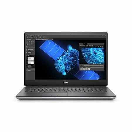 Laptop DELL, PRECISION 7750, Intel Core i7-10850H, 4.80 GHz, HDD: 512 GB SSD, RAM: 16 GB, video: nVIDIA Quadro RTX 4000, webcam, 17.3` FHD