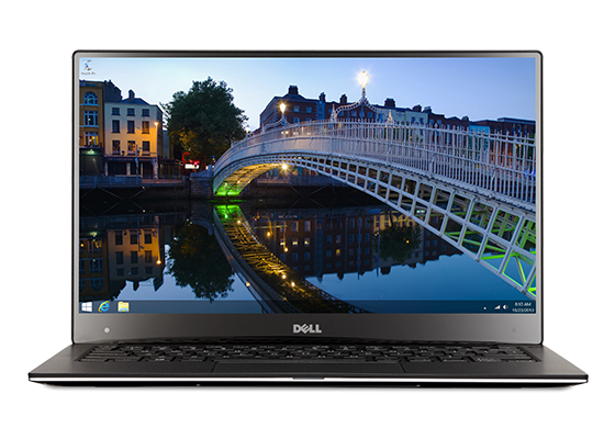 Laptop DELL, XPS 13 9343, Intel Core i7-5600U, 2.60 GHz, HDD: 128 GB, RAM: 8 GB, video: Intel HD Graphics 5500, webcam, 13.3` LCD (QHD+), 3200 x