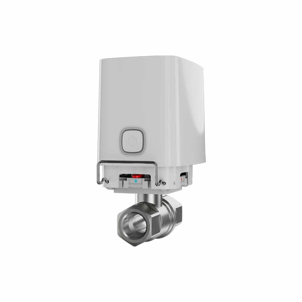 Electrovalva smart WiFi pentru apa cu inchidere de la distanta AJAX WATERSTOP 1/2, DN 15, RF 1100 m, anti-sabotaj