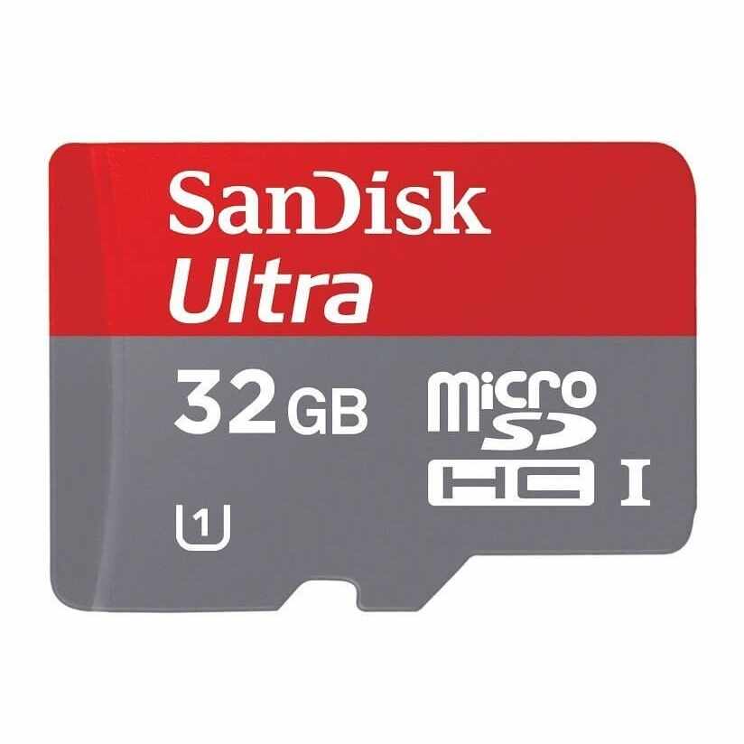 Card memorie Micro-SDHC SanDisk Ultra 32 GB, Class 10 + Adaptor